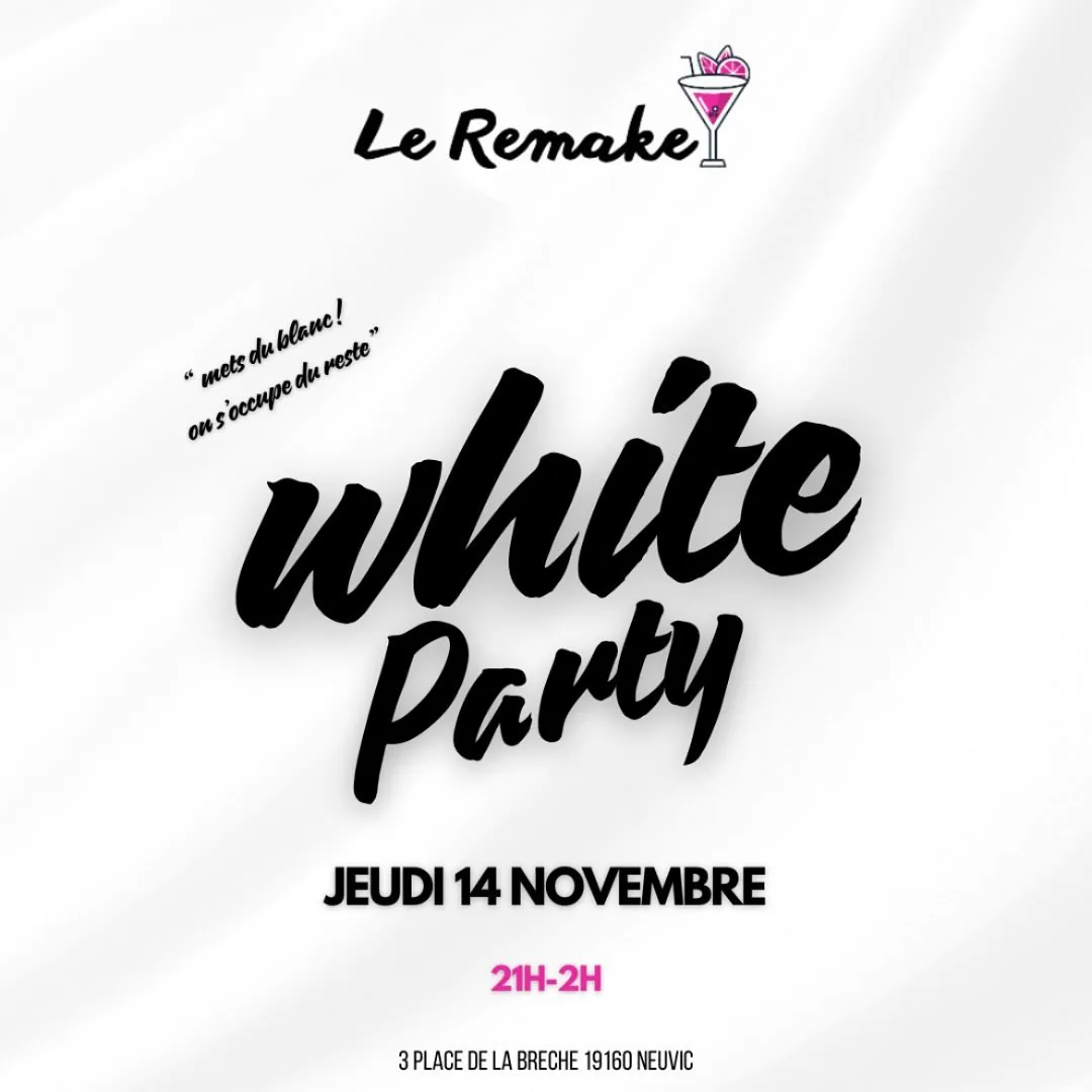 Affiche de la soirée Soirée Blanche