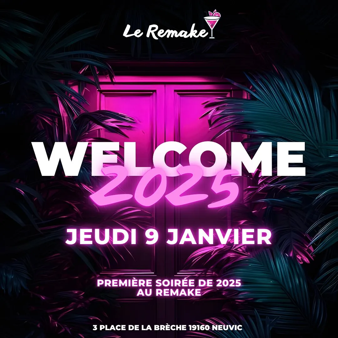 Affiche de la soirée Première soirée de 2025 au Remake