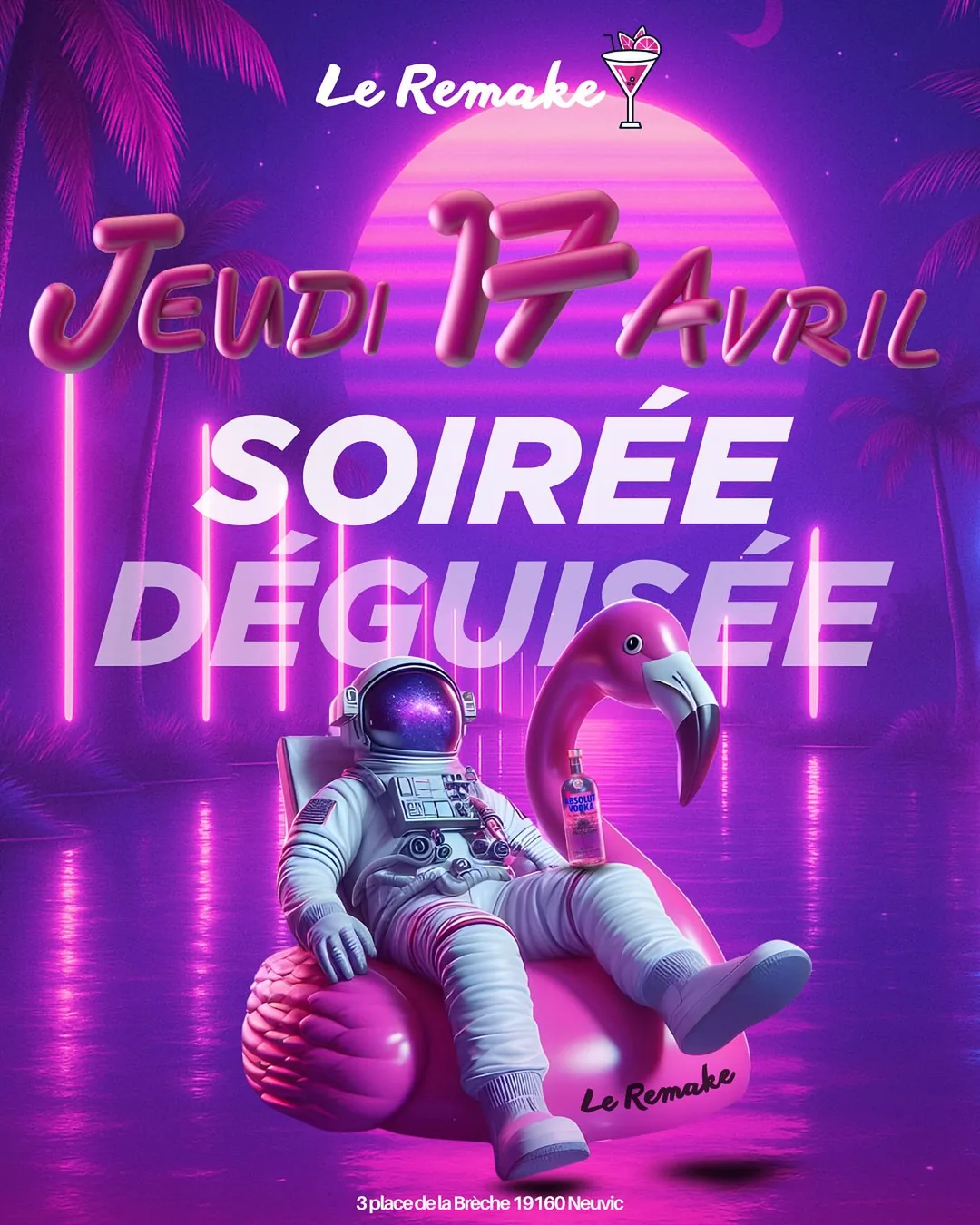 Affiche de la soirée Soirée Déguisée