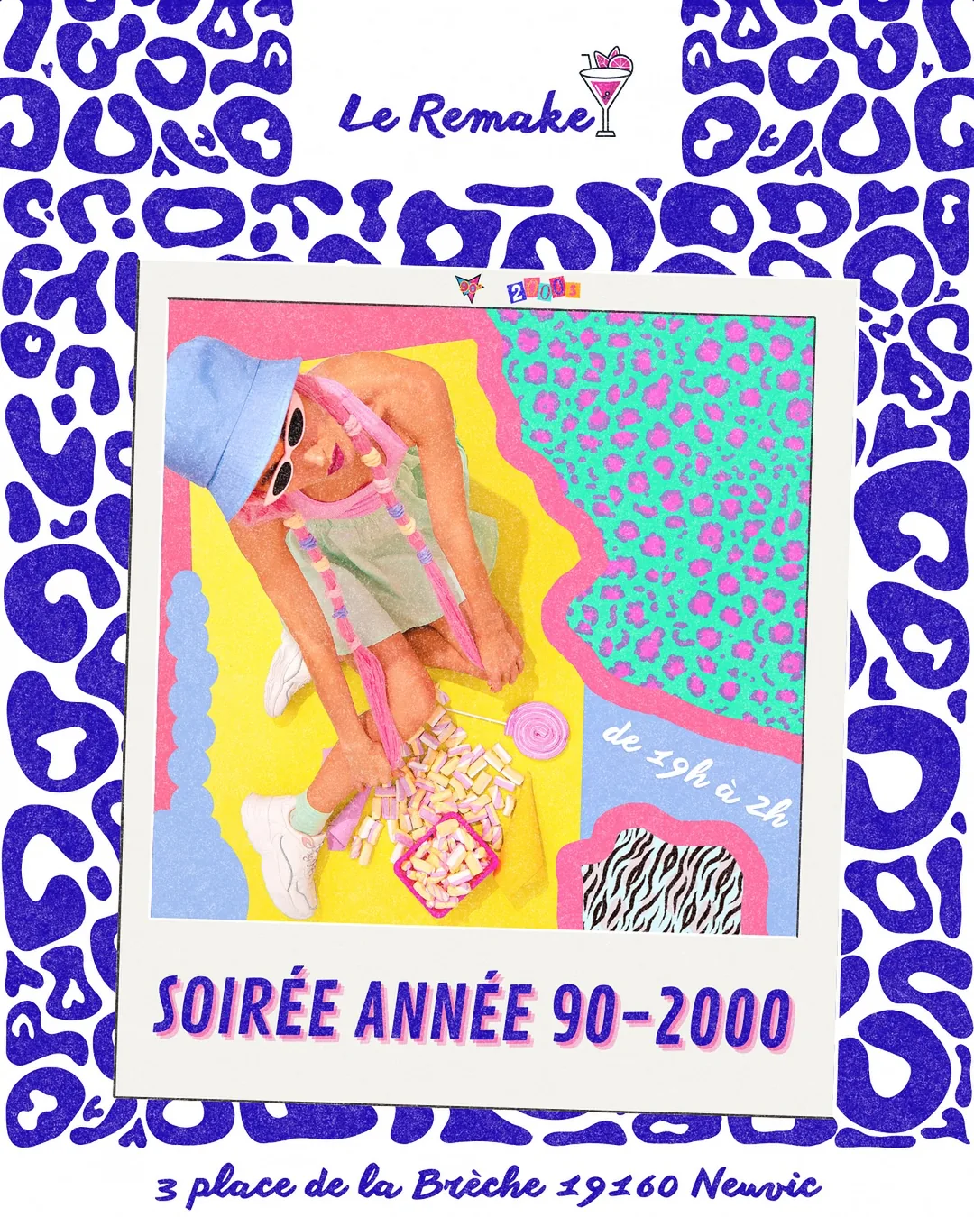Affiche de la soirée Soirée 90’s / 2000’s