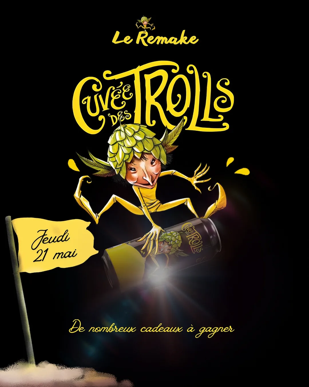Affiche de la soirée Soirée Cuvée des Trolls
